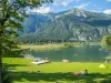 Chalet Presseggersee heerlijk zwemmen, suppen en kanoën in de Pressegger See Hermagor