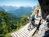 Chalet Presseggersee fietsen in het Gailtal op de R3 en MTB in Nassfeld Bike World