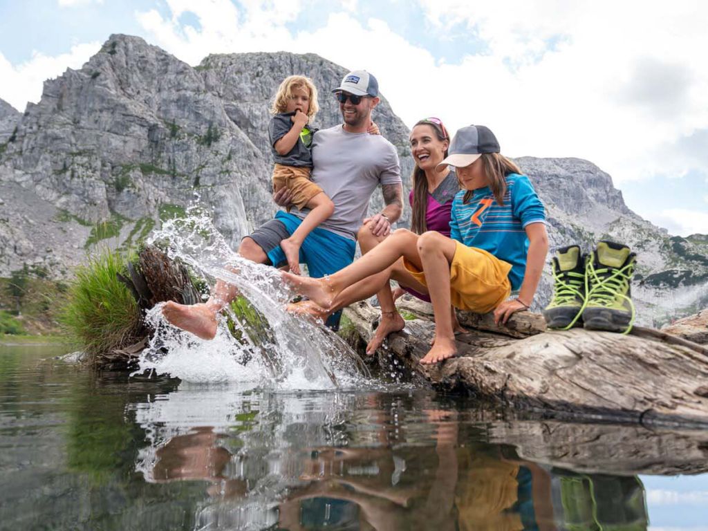 Chalet Presseggersee wandelen en hiking in Nasfeld en Gailtal