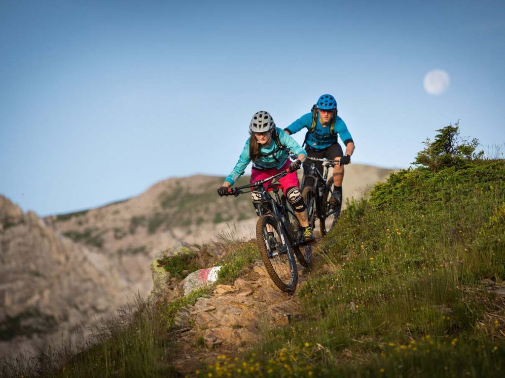 Chalet Presseggersee fietsen in het Gailtal op de R3 en MTB in Nassfeld Bike World
