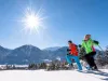 Chalet Presseggersee Nassfeld Schnee Schuh Wandern