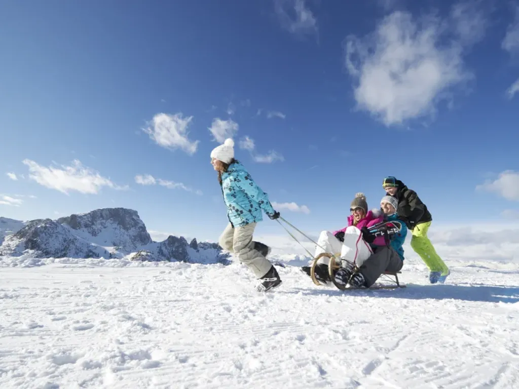Chalet Presseggersee Nassfeld Rodeln